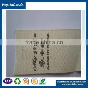 Printing Brand Name Fabric Garment Decoration Washable Woven Label thumbnail-1