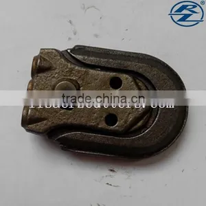 WB39 WS39 Foundation Drilling Tools Quick Change Bars Flat Teeth Replaceable Blocks Piling Rig Flat Casing Teeth thumbnail-5
