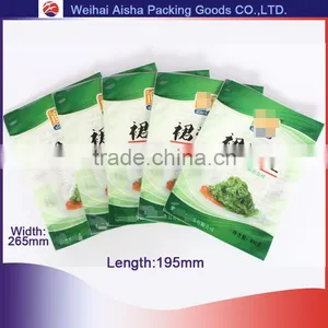 Three Edge Sealing Pouch For Seafood With Clear Window thumbnail-1