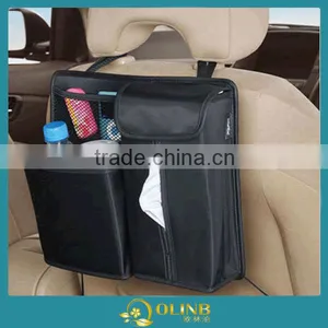 Multi Functions Black Big Volume Organiser Storage Bag For Auto Car Seat thumbnail-1