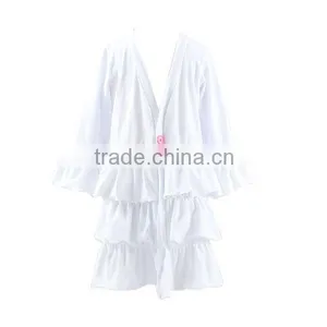 2016 Kaiyo Online Clothing Store Ruffle Overcoat Girl's Overcoat Wholesale Children's Boutique Clothing thumbnail-1