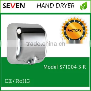 304 Stainless Steel Electric Sensor High Speed Wall Mounted Hotel Automatic Hand Dryer Blower thumbnail-1