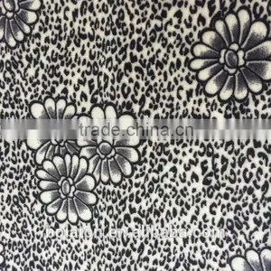 Flower With Leopard Print ks Velvet thumbnail-2