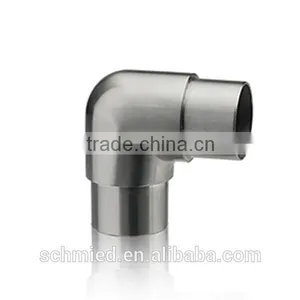 Stainless Steel Acute Vertical Corner 90 Degree Elbow For Split Tube 42.4mm ,flush Angle thumbnail-3