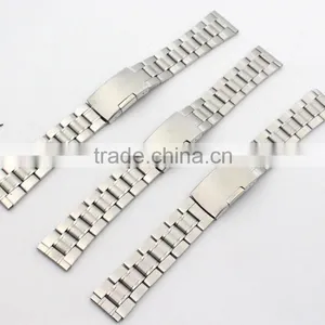 18mm 20mm 22mm 24mm Stainless Steel Replacement Watch Band thumbnail-1