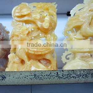 Eye-catching Hot Sale High Quality Chinese Yellow Jade Kylin thumbnail-1