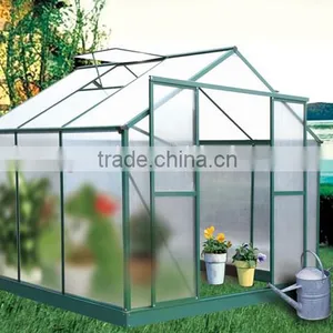 Sunor Premium Greenhouse Garden Growhouse With Polycarbonate Cold Aluminium Profile thumbnail-1