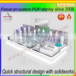 Department Store Cosmetic Acrylic Display Stand Made in China thumbnail-1