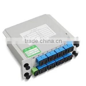 1*2/1*4/1*8/1*16/1*12/1*32 Insertion Type FTTH Passive Fiber Optic PLC Splitter BOX With SC Upc Adapter thumbnail-4