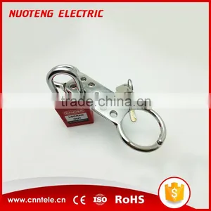 DAH01 149mm Eight Holes Aluminum Key Lockout Hasp thumbnail-4