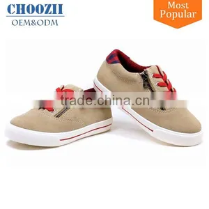 2016 Wholesale Boys Suede Sneakers With Side Zipper thumbnail-1