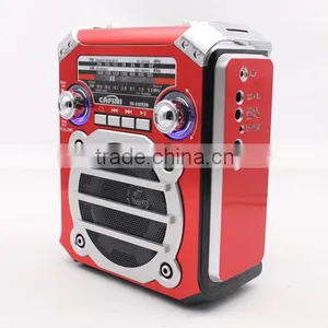 High Quality NEW Solar Powered AM/FM Radio With Solar Panel,USB/SD/Aux-in thumbnail-4
