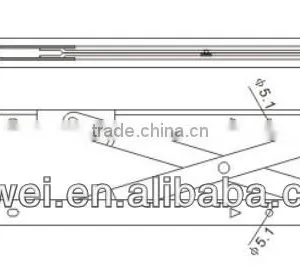 80543428* Flat Push Wind Supporter Friction Hinge thumbnail-2