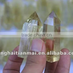 Decorating and Imaging VOGEL Citrine Quartz CRYSTAL POINT thumbnail-1