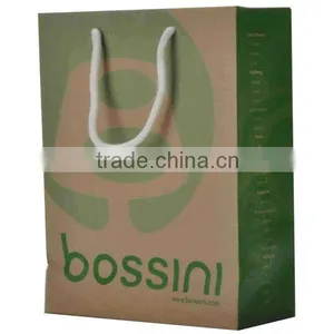 Custom Brown Kraft Paper Bag, Brown Paper Bag, Luxury Paper Shopping Bag Made in Guangzhou thumbnail-5