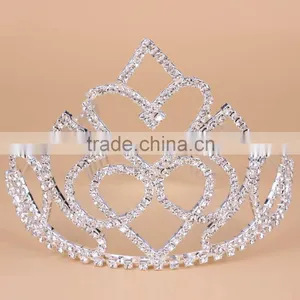 Popolar Crystal Princess Tiaras Fashion Wedding Crown thumbnail-2