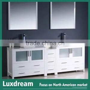 84'' Wood Bathroom Vanity for Heavy People Use thumbnail-4