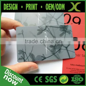 Free Design and Template ~~!! Best Material High Grade Matt Finish Plastic Gift Card thumbnail-2