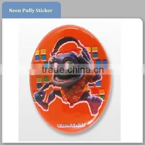 3D Neon Puffy Sticker thumbnail-1