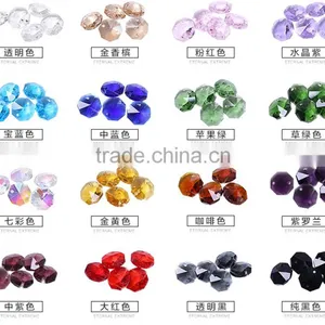 Shinny & Clear Crystal Glass Beads for Home Curtain Decoration thumbnail-1