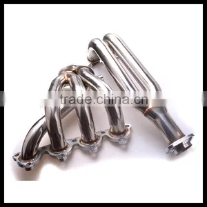 D-SERIES STAINLESS EXHAUST HEADER MANIFOLD CHROME HEADER thumbnail-1