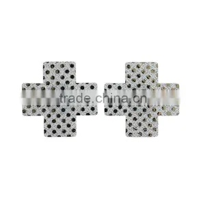 X Shape Sexy Lingerie Nipple Pasties thumbnail-1