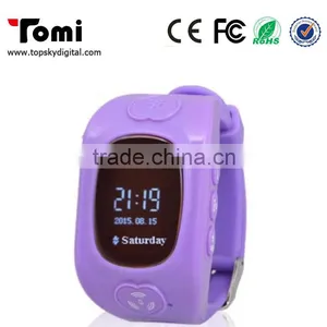 Child Wrist Watch Phone Position Monitoring Kids Gsm Gps Tracker Watch thumbnail-1