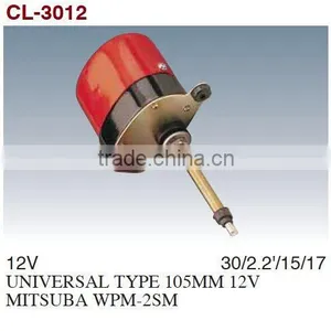Windshield Wiper Motor/Windscreen Wiper Motor/Auto Wiper Motor For UNIVERSAL TYPE 105MM 12V MITSUBA WPM-2SM thumbnail-1