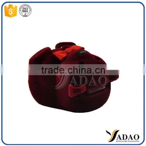 Best Popular in the Wolrd Cute Panda Shape Flocking Ring Jewelry Boxes thumbnail-5