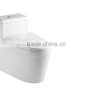 Ceramic Floor Mounted 300 400mm Roughing in Siphonic Toilet thumbnail-4