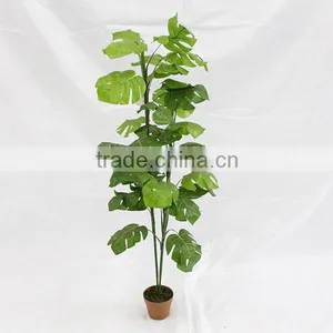 Fake Decorative Artificial Monstera Palnt Tree Plastic Trunk for Sale thumbnail-2