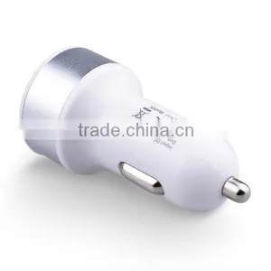 2016 Hot Selling Portable Double Micro USB Car Charger For Apple and Andriod Device thumbnail-4