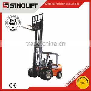 Sinolift 2015 New CPCD4-5T Heavy Duty Hydraulic Diesel Forklift thumbnail-3