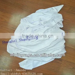 White Fiber T-shirt Wiping Rags(new Material) thumbnail-1