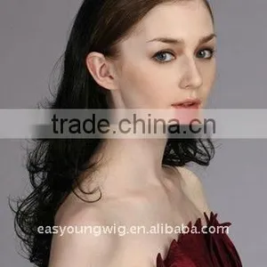 Synthetic Curly Full Lace Wig, Half Wigs for Black Hair,3/4 Wigs thumbnail-2