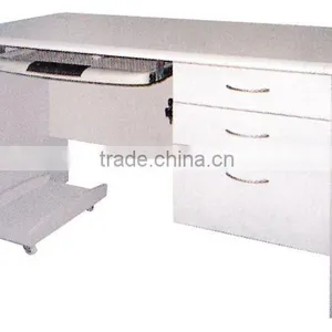 Cheap White Computer Desk thumbnail-1