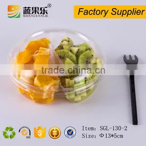 Disposable Fresh Cut Fruit Packing Box Salad Packing Container thumbnail-3