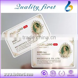PVC Transparent Cards Plastic RFID Cards thumbnail-1