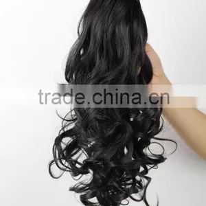 Deap Curly Clip in Hair Weave Extension for Women thumbnail-2