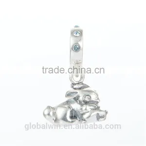Floating Bulk Charms Wholesale European Charm Bracelet Necklace 100% Real 925 Sterling Silver S183 Best Gifts For You Or Friends thumbnail-1