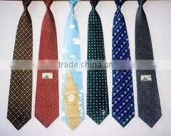 Mixed Designs Men's 100% Silk Neck Tie thumbnail-1