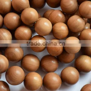 Rosary Beads Wrist/12 mm Round Sandalwood Beads/malas thumbnail-5