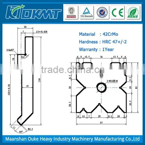 OKMT Brand Standard Press Brake Die , Amada Press Brake Tooling thumbnail-6
