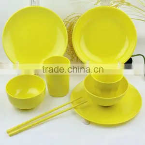 Yellow Color Dinner Sets thumbnail-1