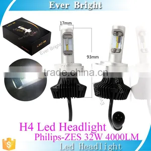 New Auto Lamp Led h4 Led Headlight Bulb Car Headlight Manufacturer 4000LM 48W Led Light h4 thumbnail-1