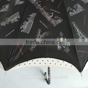 Japanese Style Beautiful 14 Ribs Umbrella for Wholesale thumbnail-4