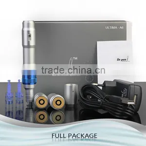 Wireless Derma Pen Dr.pen Ultima A6 Microneedle Pen Derma Stamp Needle Cartridge Newest 2016 thumbnail-1