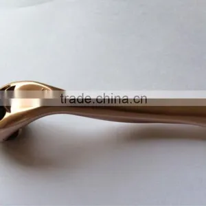 GTO Gold Color Handle Professional 540 Derma Roller Medical CE Approved thumbnail-1