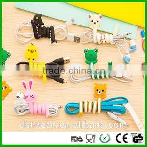 Mini Handheld Earphone Wire Wrap/Cord Keeper/Cable Winder thumbnail-1