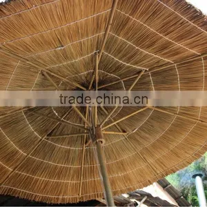 CHEAP !!!! VIETNAM THATCH UMBRELLA, SEAGRASS UMBRELLA, PALM LEAF UMBRELLA thumbnail-1